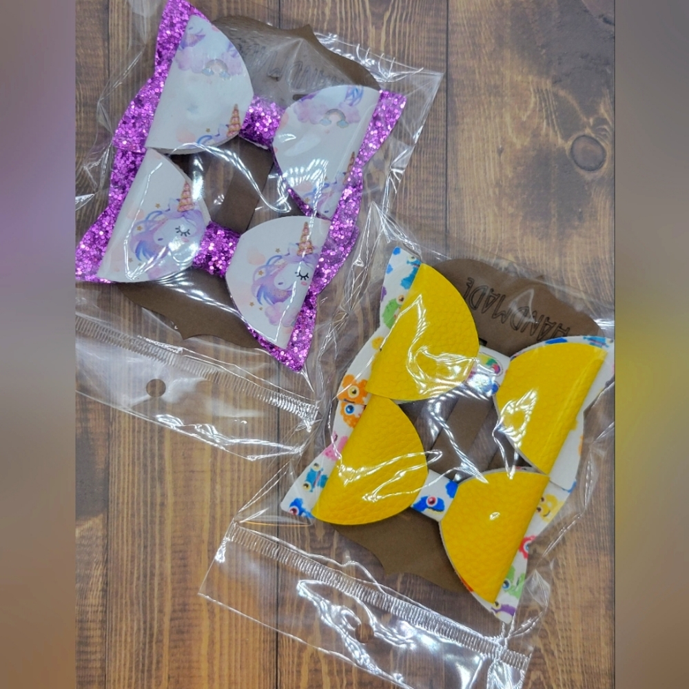 3" hair bows